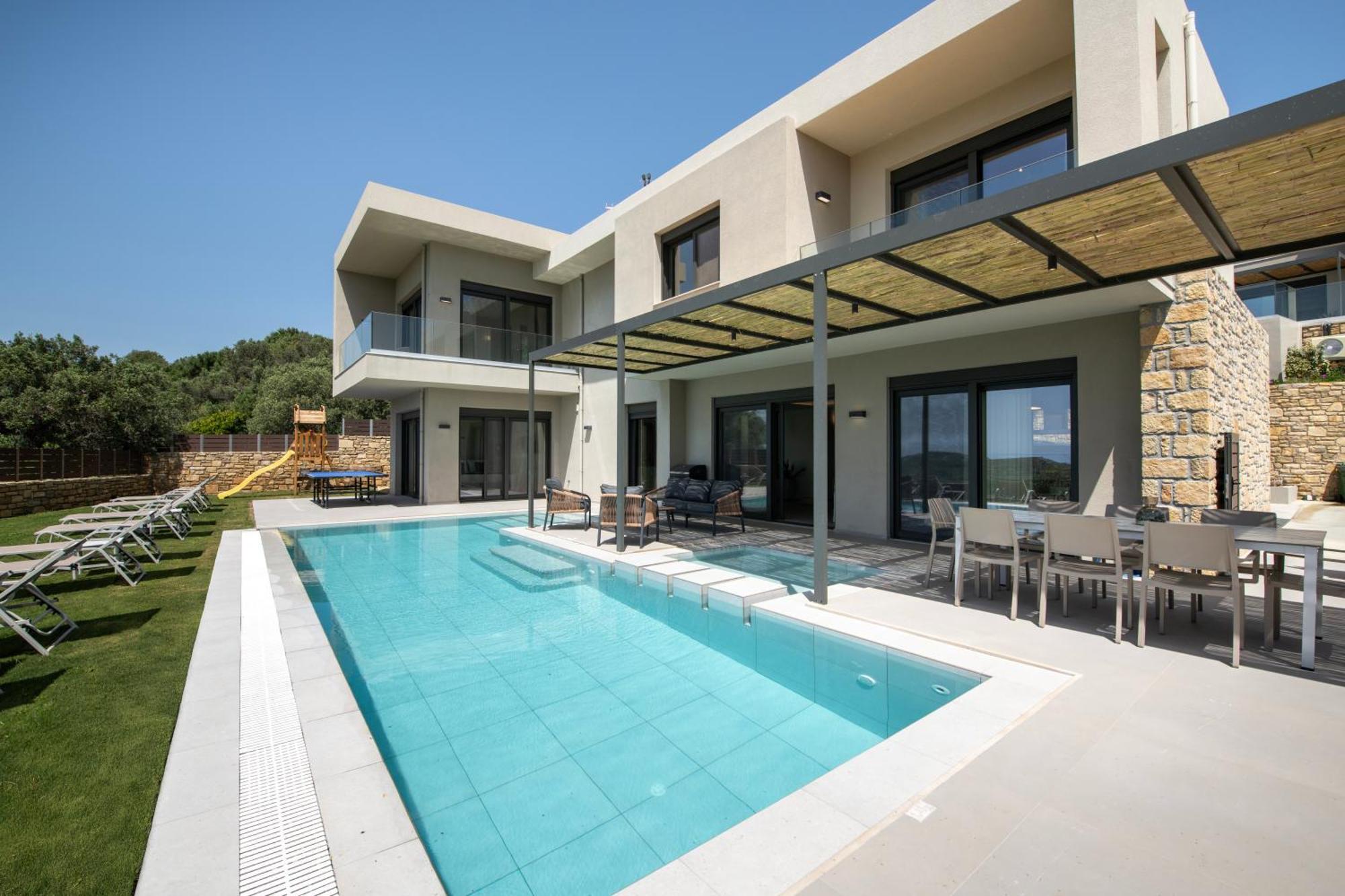 Porti Villas Aphrodite Asomatoi المظهر الخارجي الصورة