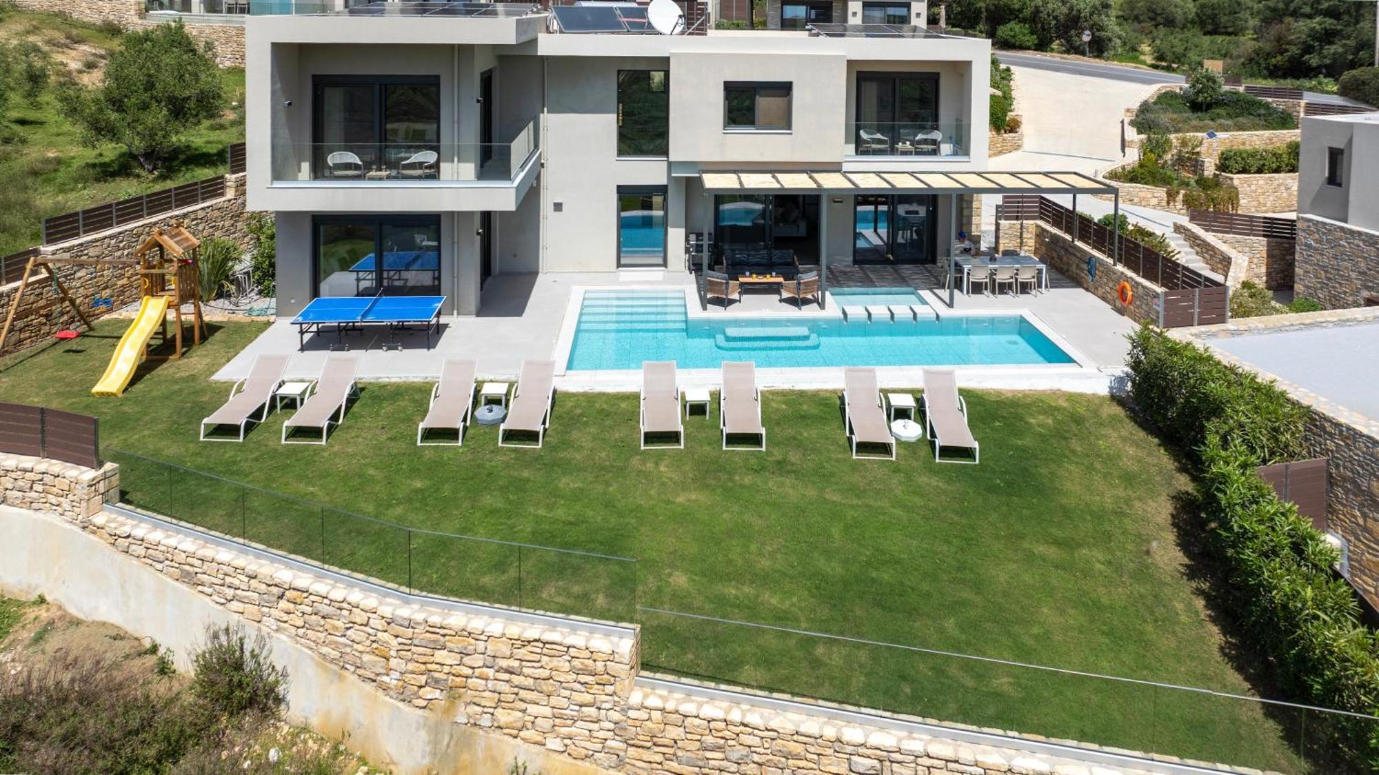 Porti Villas Aphrodite Asomatoi المظهر الخارجي الصورة