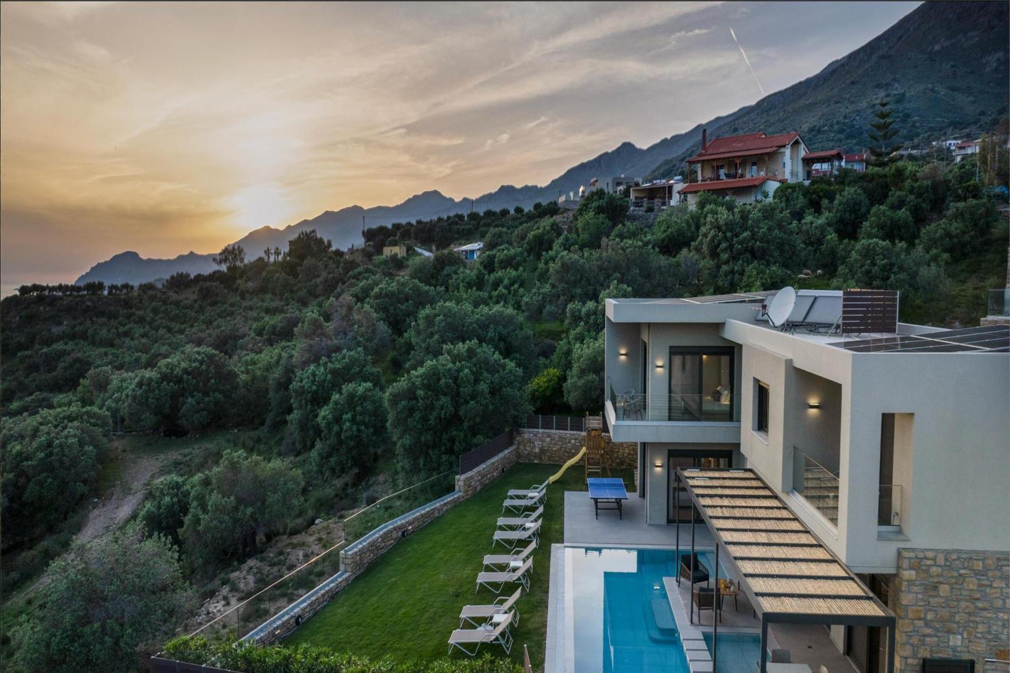 Porti Villas Aphrodite Asomatoi المظهر الخارجي الصورة