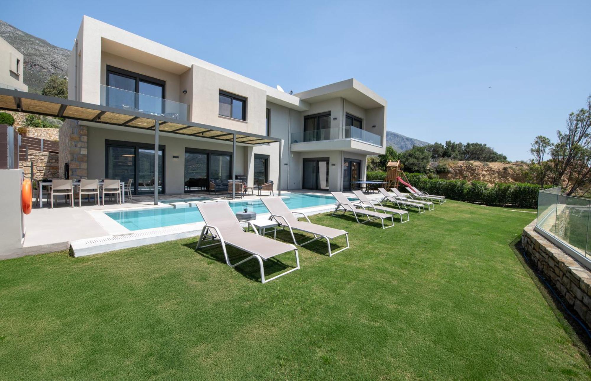Porti Villas Aphrodite Asomatoi المظهر الخارجي الصورة
